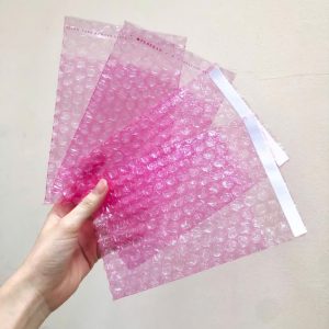 Xốp hơi dạng túi (Đỏ trong) - Nhiều kích cỡ